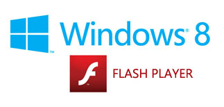 windows 8 flash player